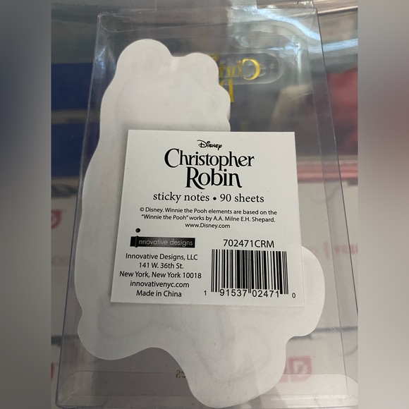 Disney Christopher Robin The Movie 3pc. Stationary Set - Picture 5 of 8